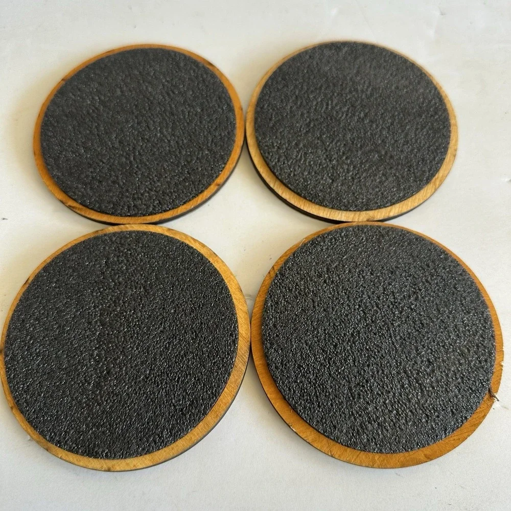 Snap On Wooden Coasters Lightly Used‎
